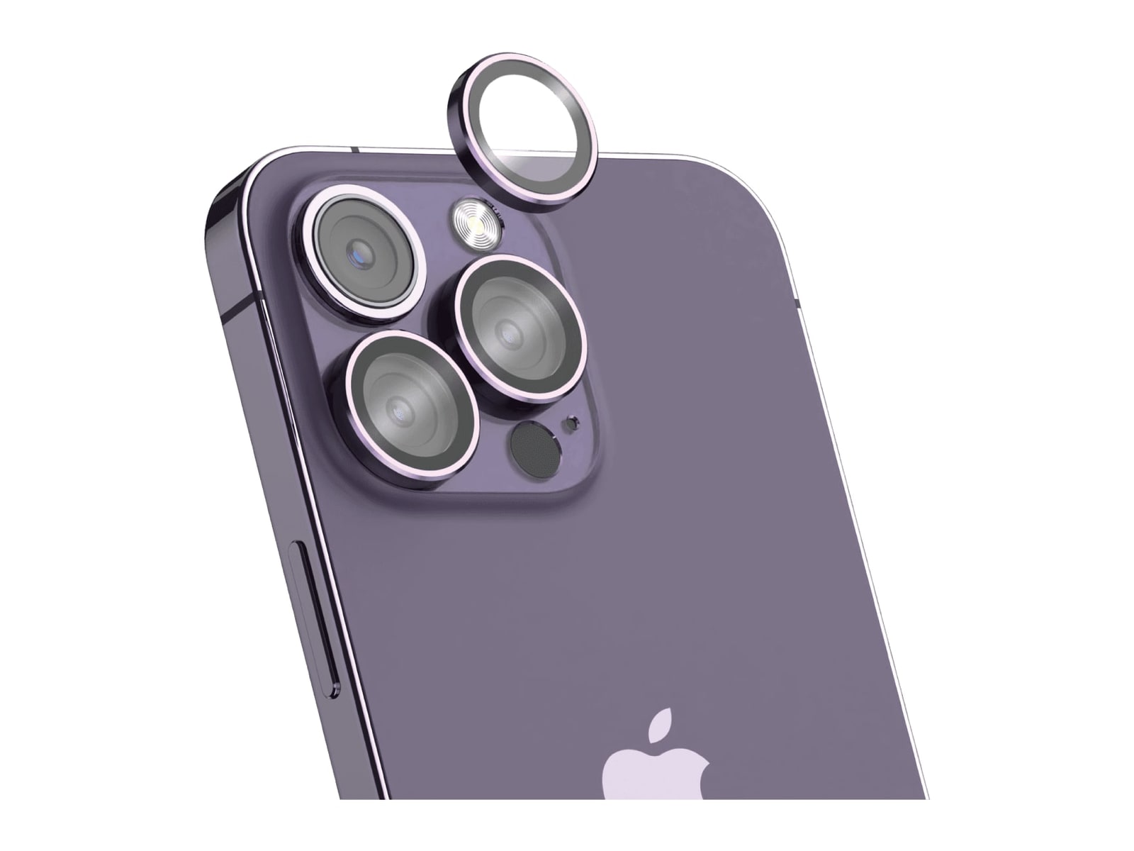 MOMAX - Glass Pro Camera Lens Protector - Purple