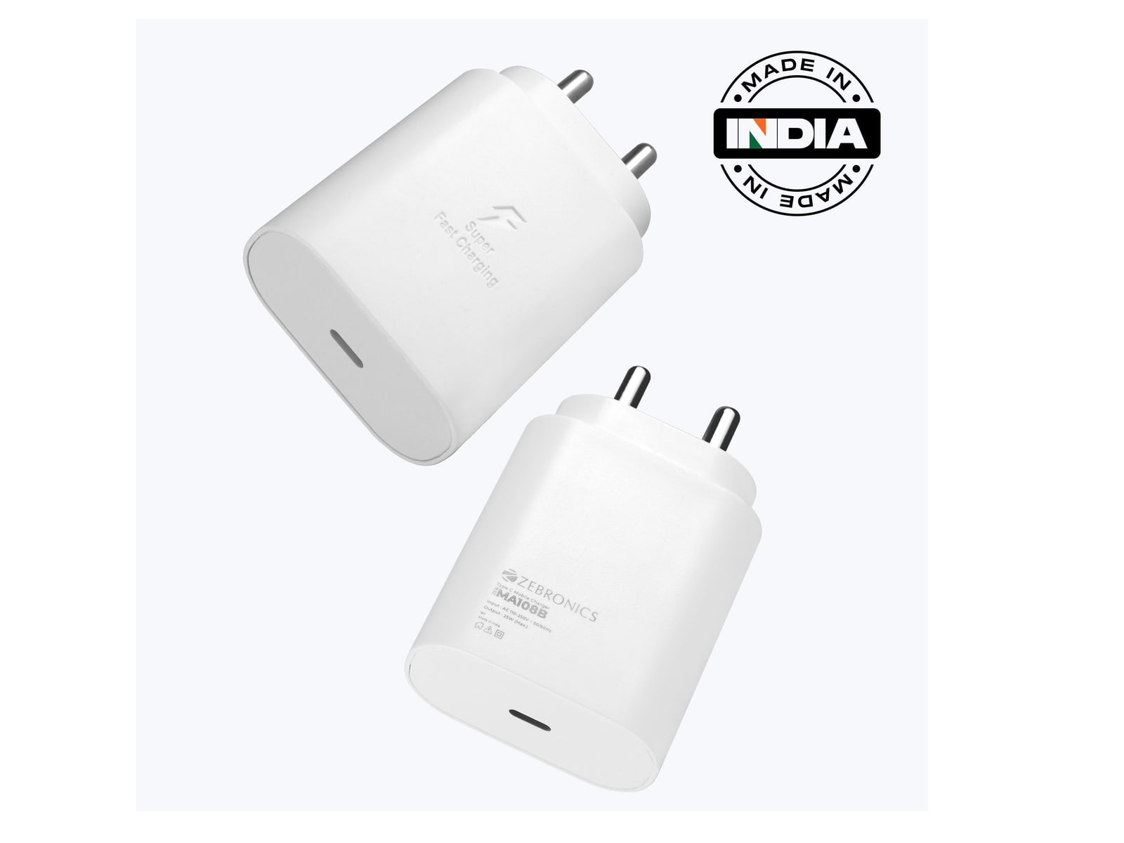 Zebronics - Zeb MA108B Wall Chargers