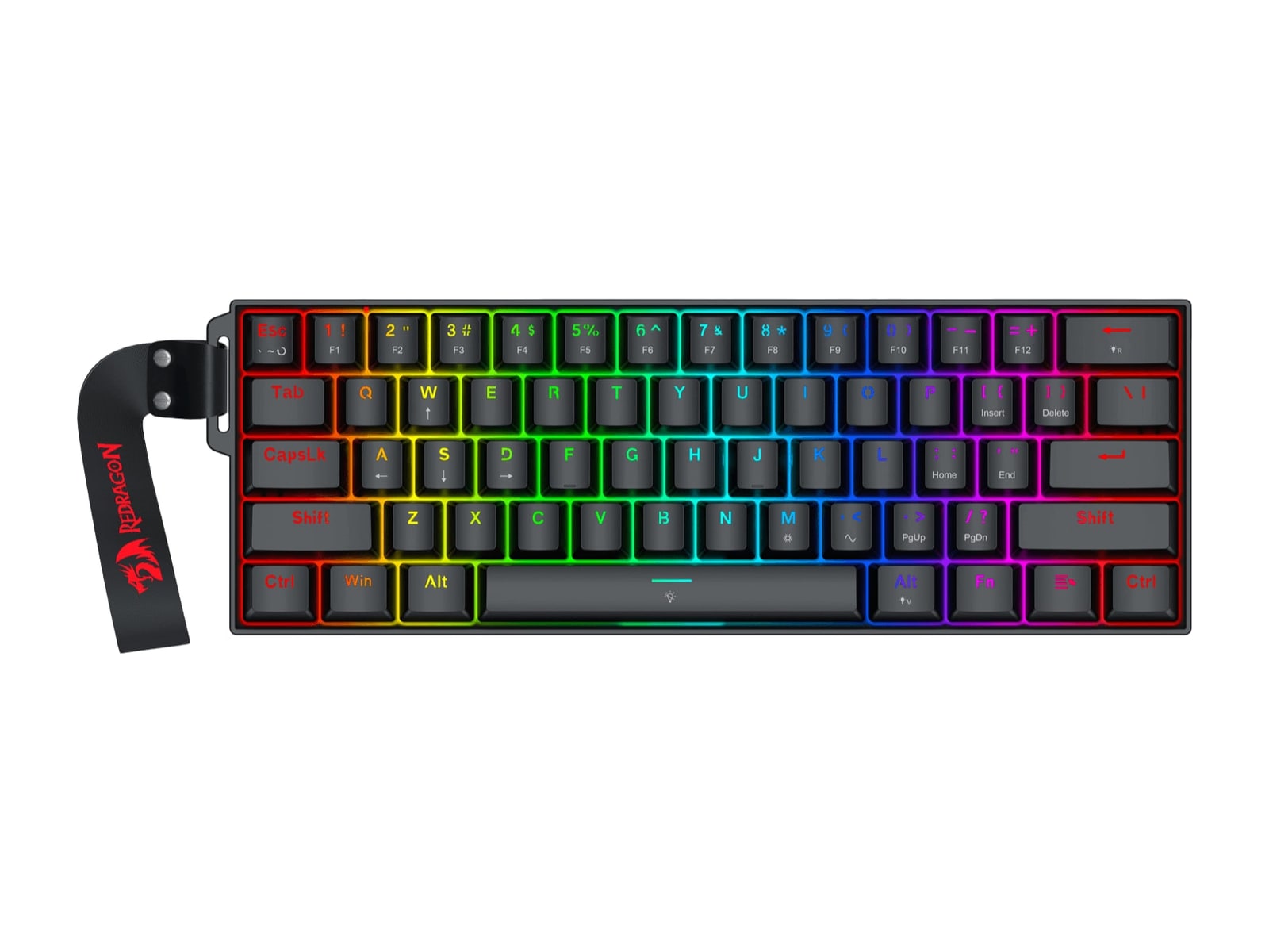 Redragon - FIZZ K617 HE Keyboards - Black