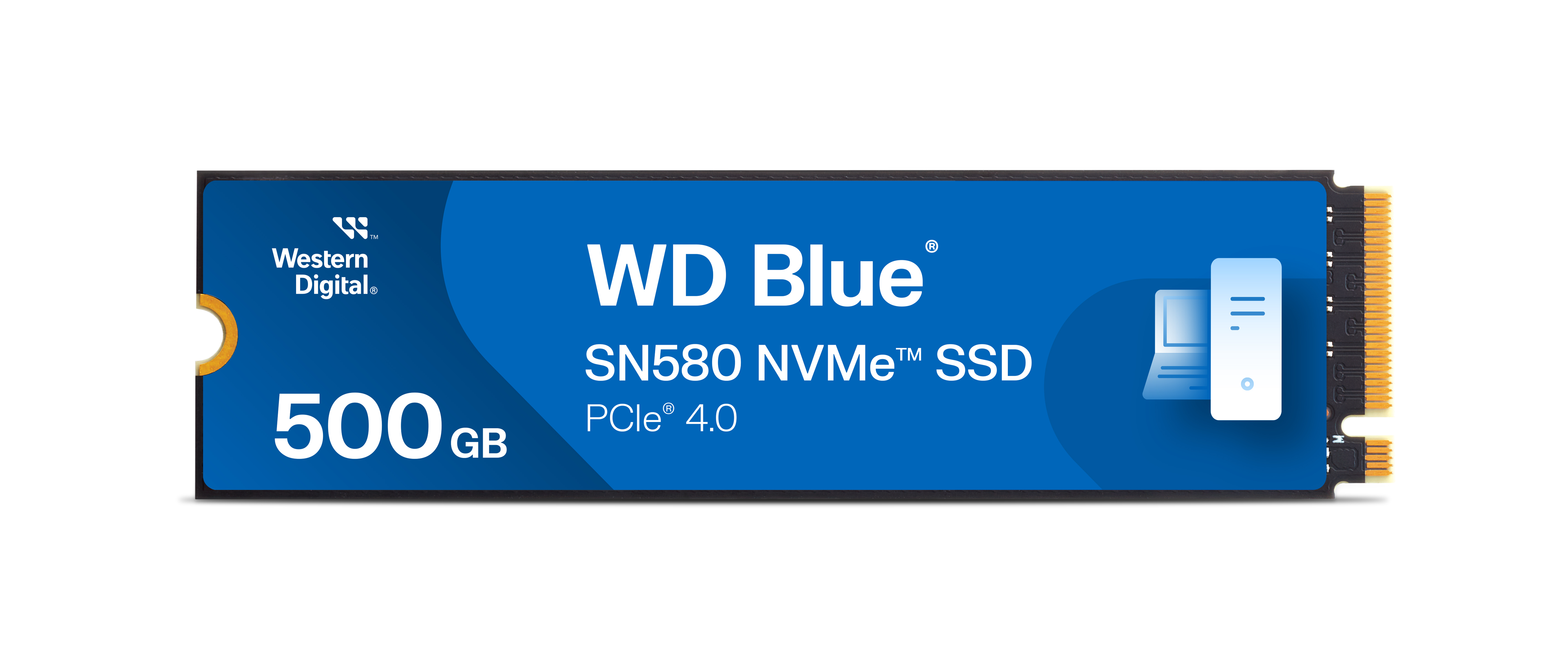 Western Digital - WD Blue SN580 500GB M.2 SSDs - PCIe 4.0