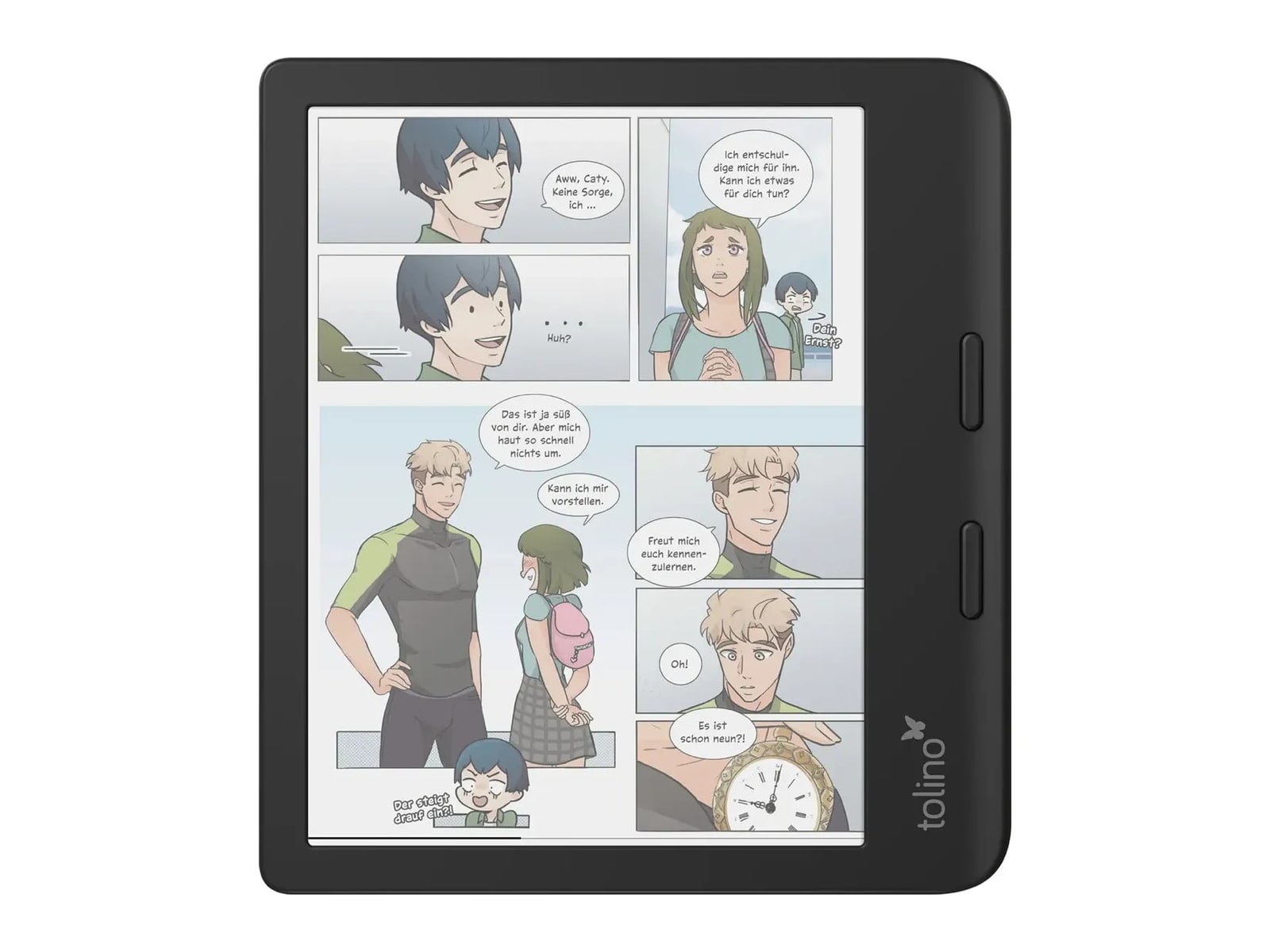 Tolino - Vision Color E-Ink Readers - Black (EU)