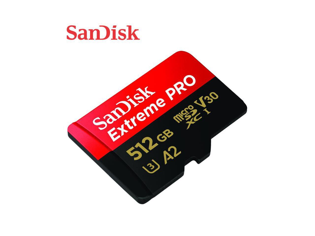 SanDisk - Extreme PRO microSDXC 200MB/s 512GB Storage Drives - UHS-I