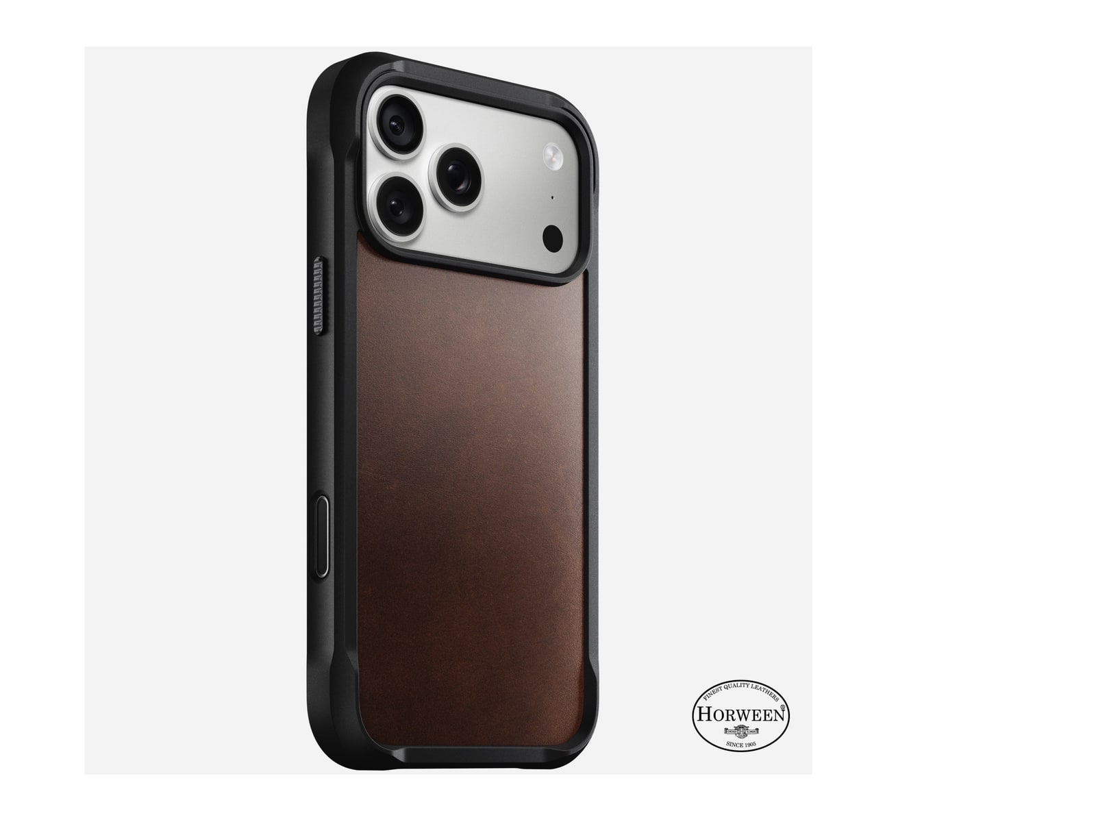Nomad - Rugged Leather Case - iPhone 18 Pro Max - Rustic Brown