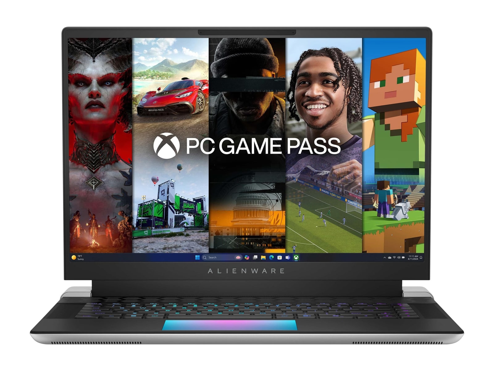 Alienware - x16 R2 AW16R2-9517SLV-PUS 16" - Intel Core Ultra 9 185H chip - 32GB Memory - 1TB SSD - Lunar Silver