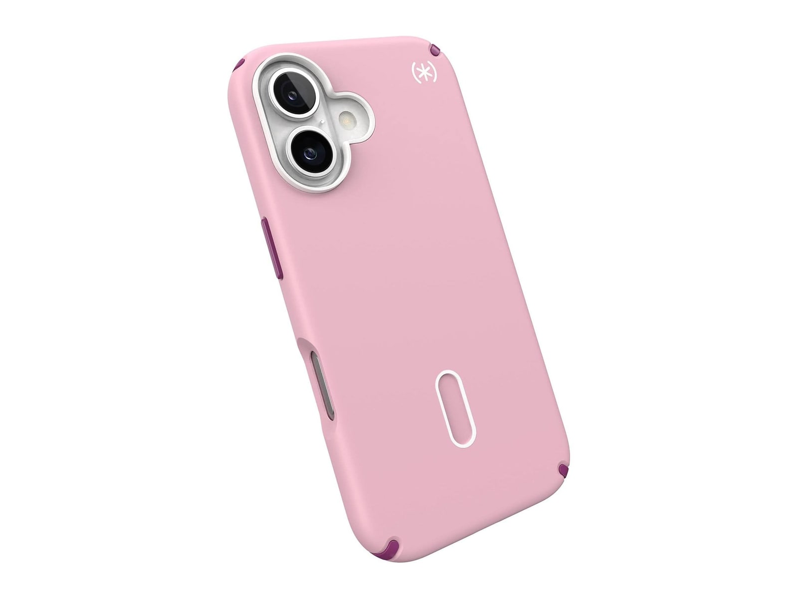 Speck - Presidio2 Pro MagSafe with ClickLock - iPhone 16 - Wednesday Pink/Boysenberry Purple