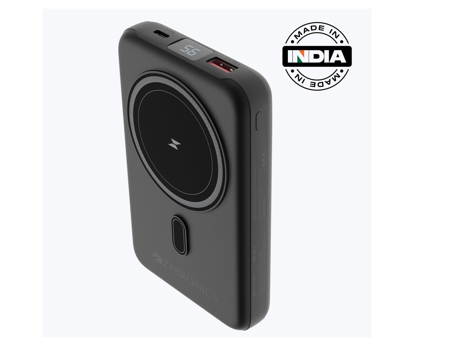Zebronics - Zeb EnergiSafe 10R6 Black Power Banks