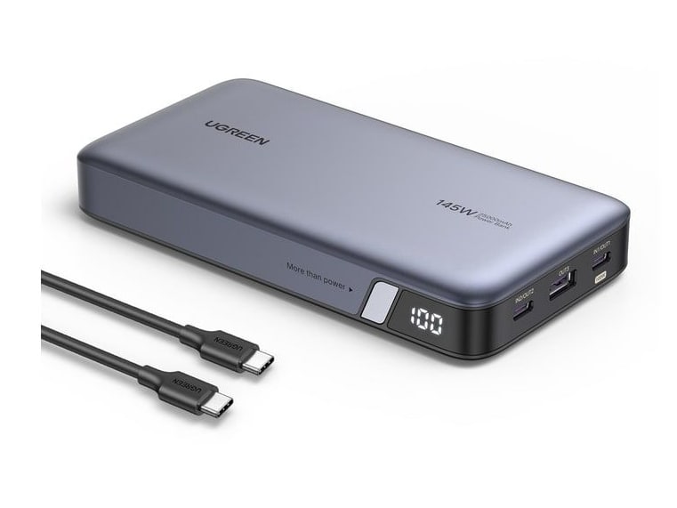 UGREEN - Nexode 145W 25000mAh 3-Port Gray Power Banks