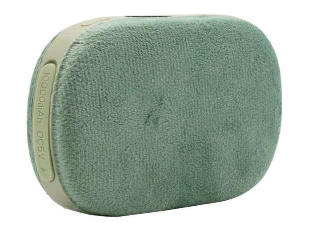 RealPower - PB-10000W Hand Warmer 10000 mAh Green Power Banks