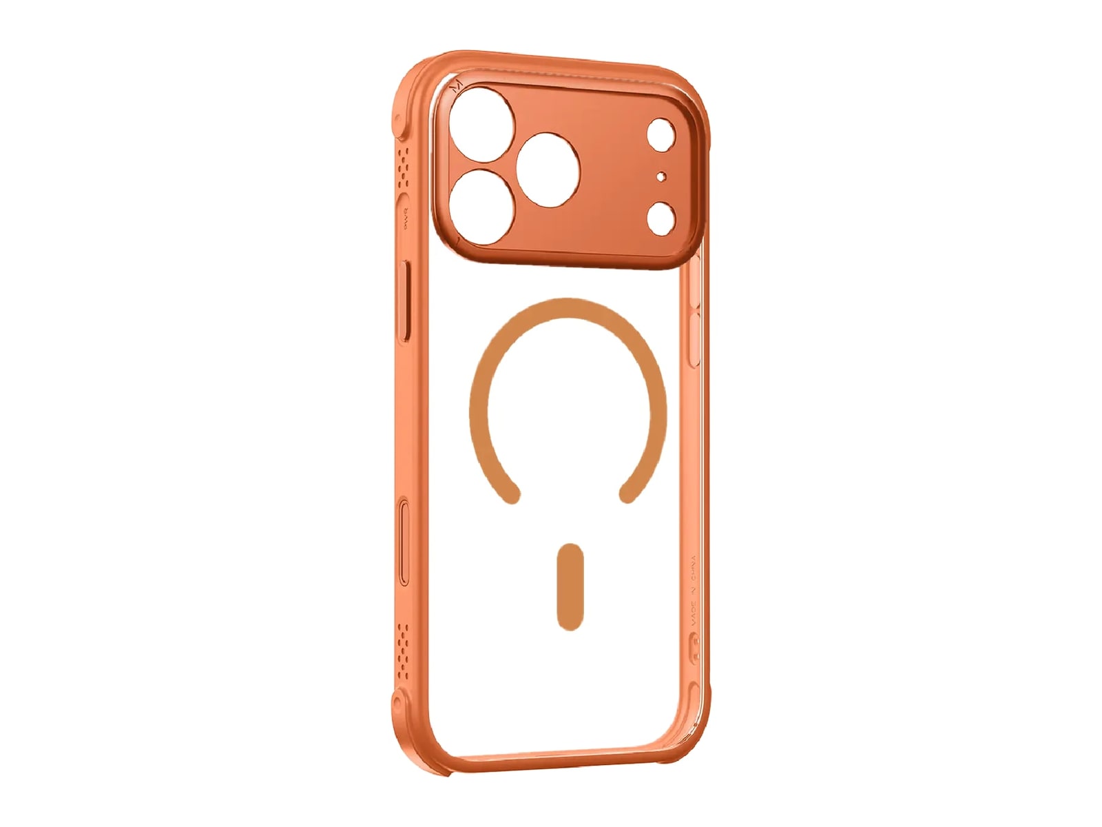 MOMAX - CaseFORM Air Magnetic Case - iPhone 17 Pro Max - Solar Orange