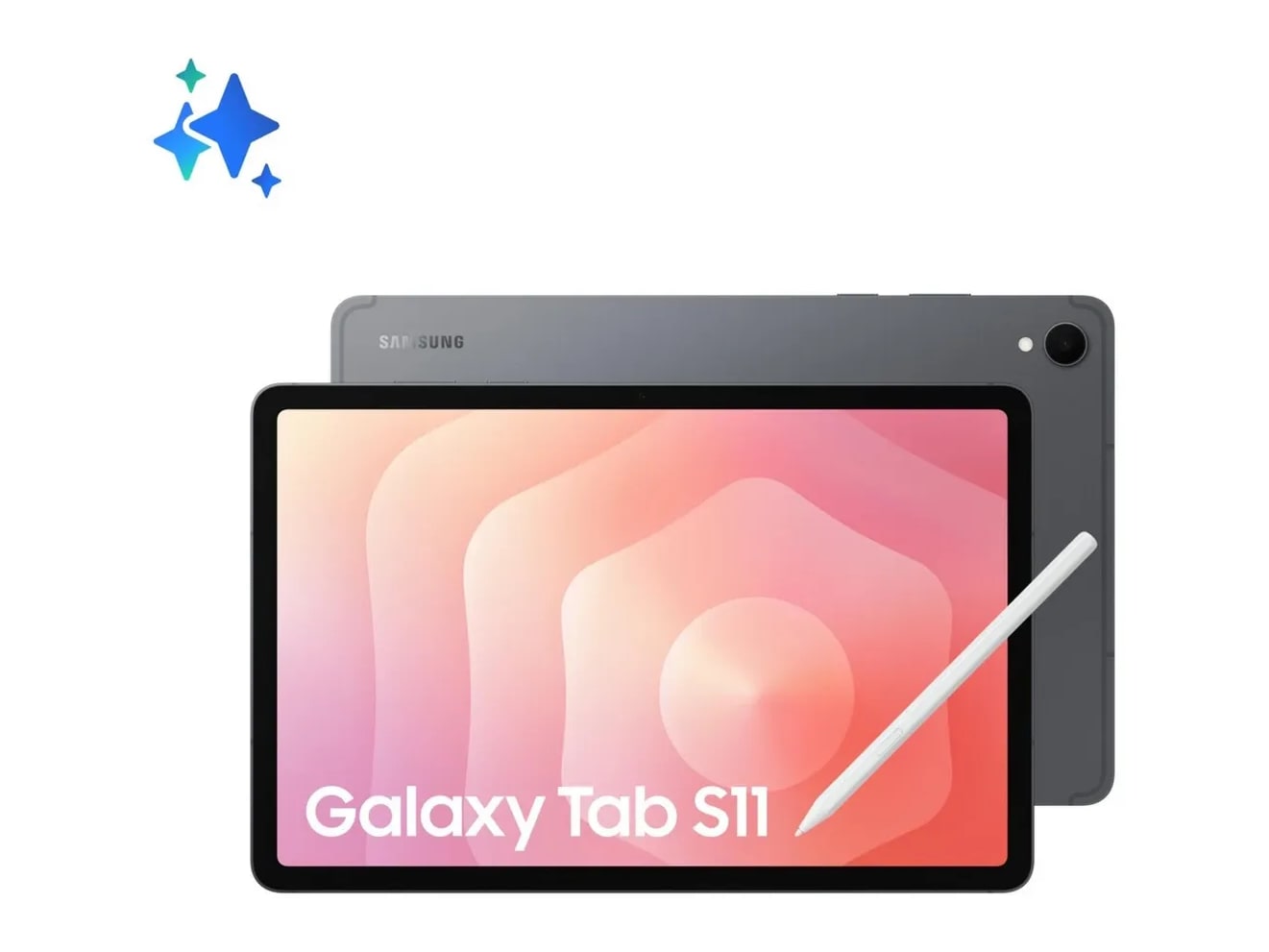 Samsung - Galaxy Tab S11 - 128GB - Wi-Fi - Gray