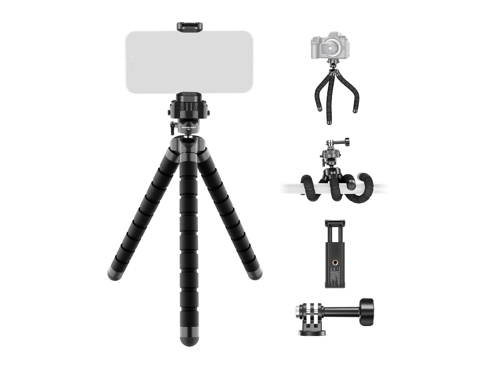 Neewer - BASICS TP001 Flexible Phone Tripod Camera Accessories