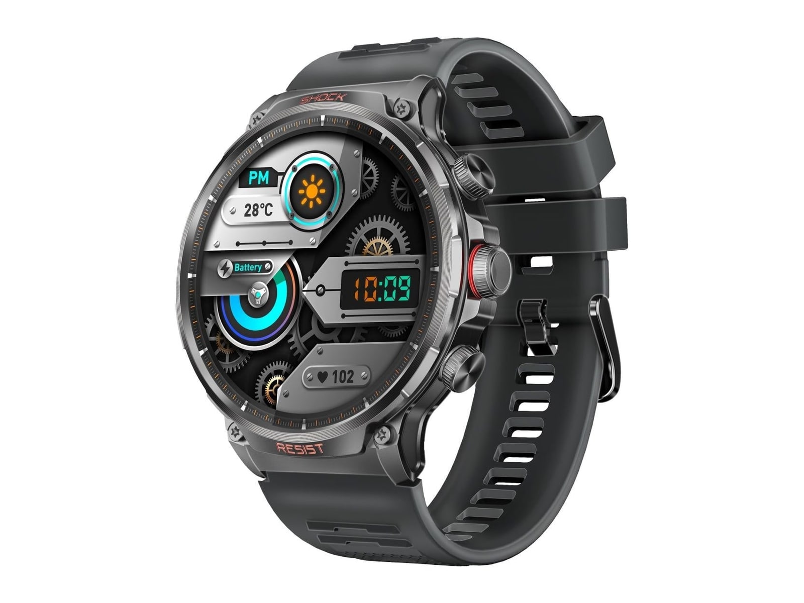 Promate - XWatch-R20 Smart Watches - Black
