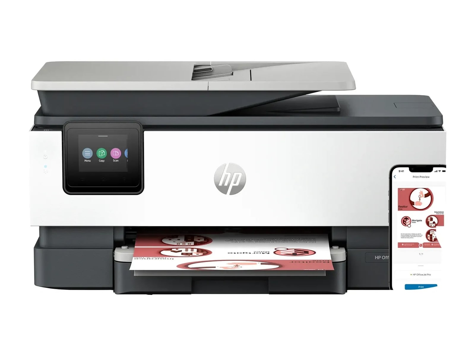 HP - OfficeJet Pro 8132e Printers - White