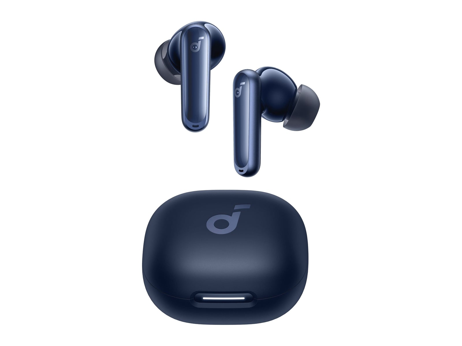 Soundcore - P40i Bluetooth True Wireless Earbuds - Navy Blue