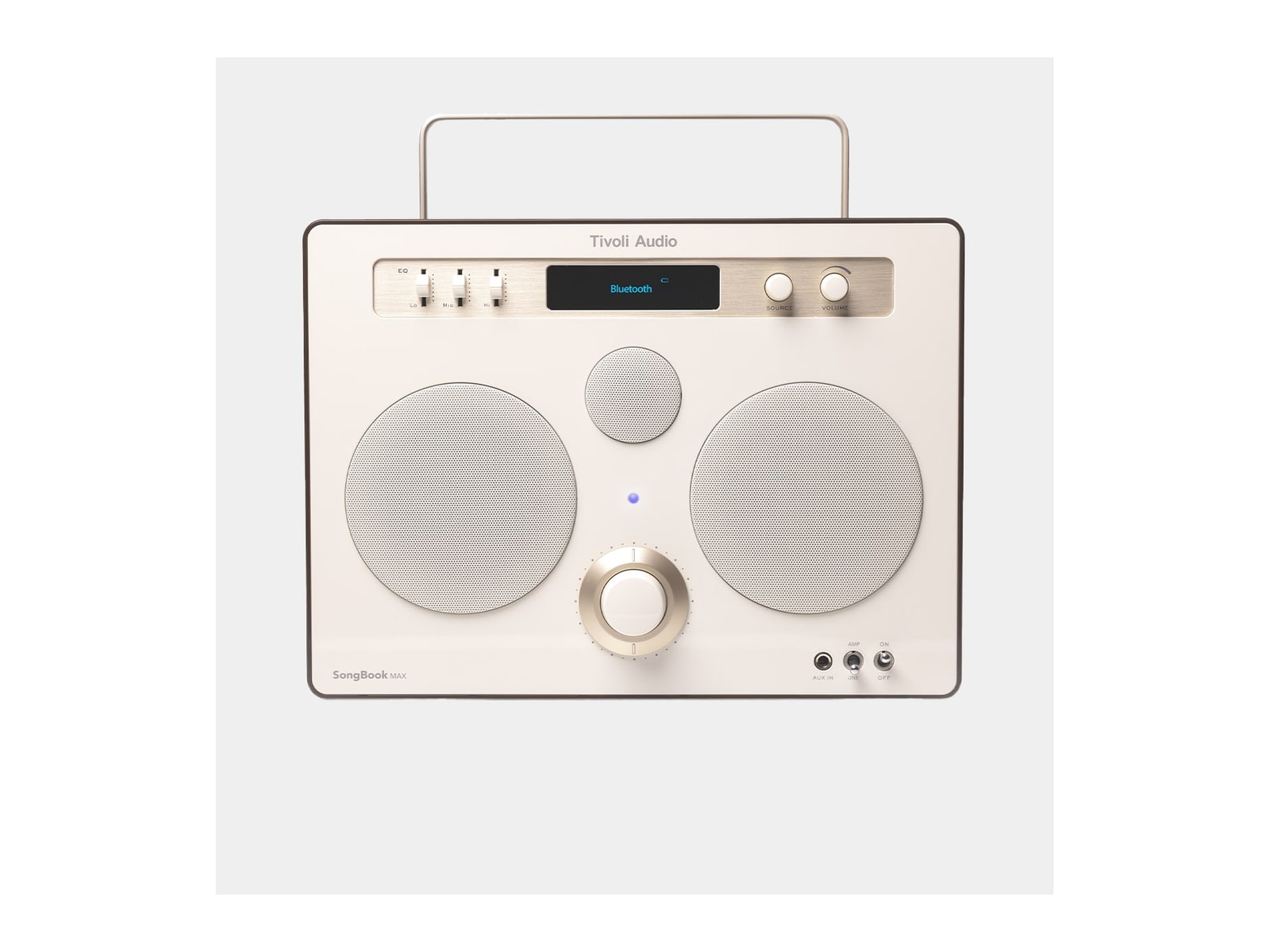 Tivoli Audio - SongBook MAX Portable Speakers - Cream/Brown