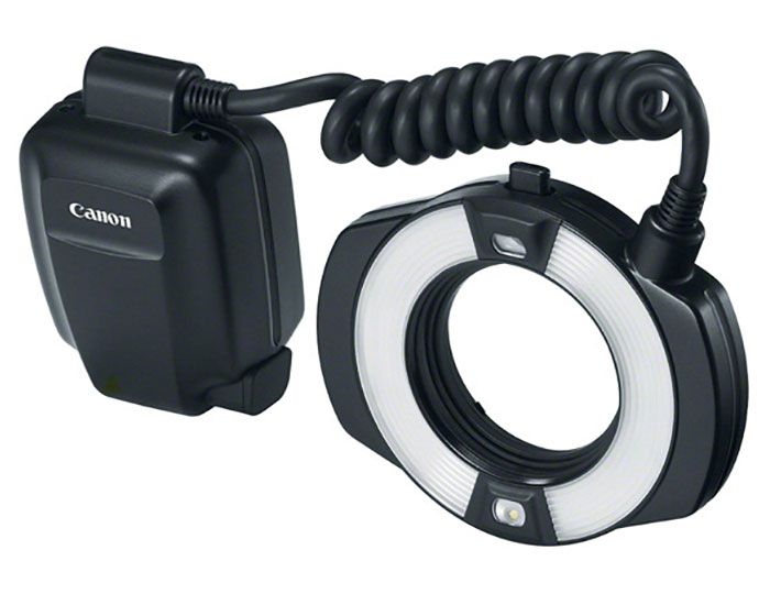 Canon - MR-14EX II Macro Ring Lite Camera Accessories - Black