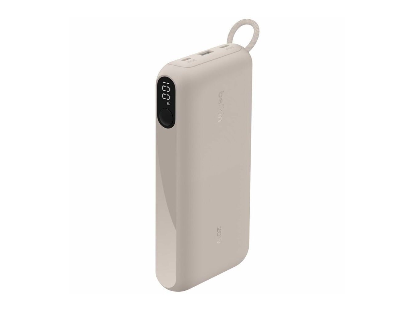 Belkin - BoostCharge Power Bank 20K Power Banks - Sand