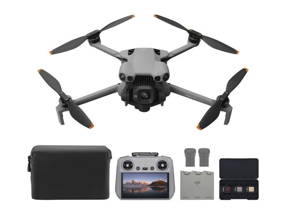 DJI - Mini 5 Pro 4K Drone Fly More Combo Plus with RC2 Remote Consumer Drones