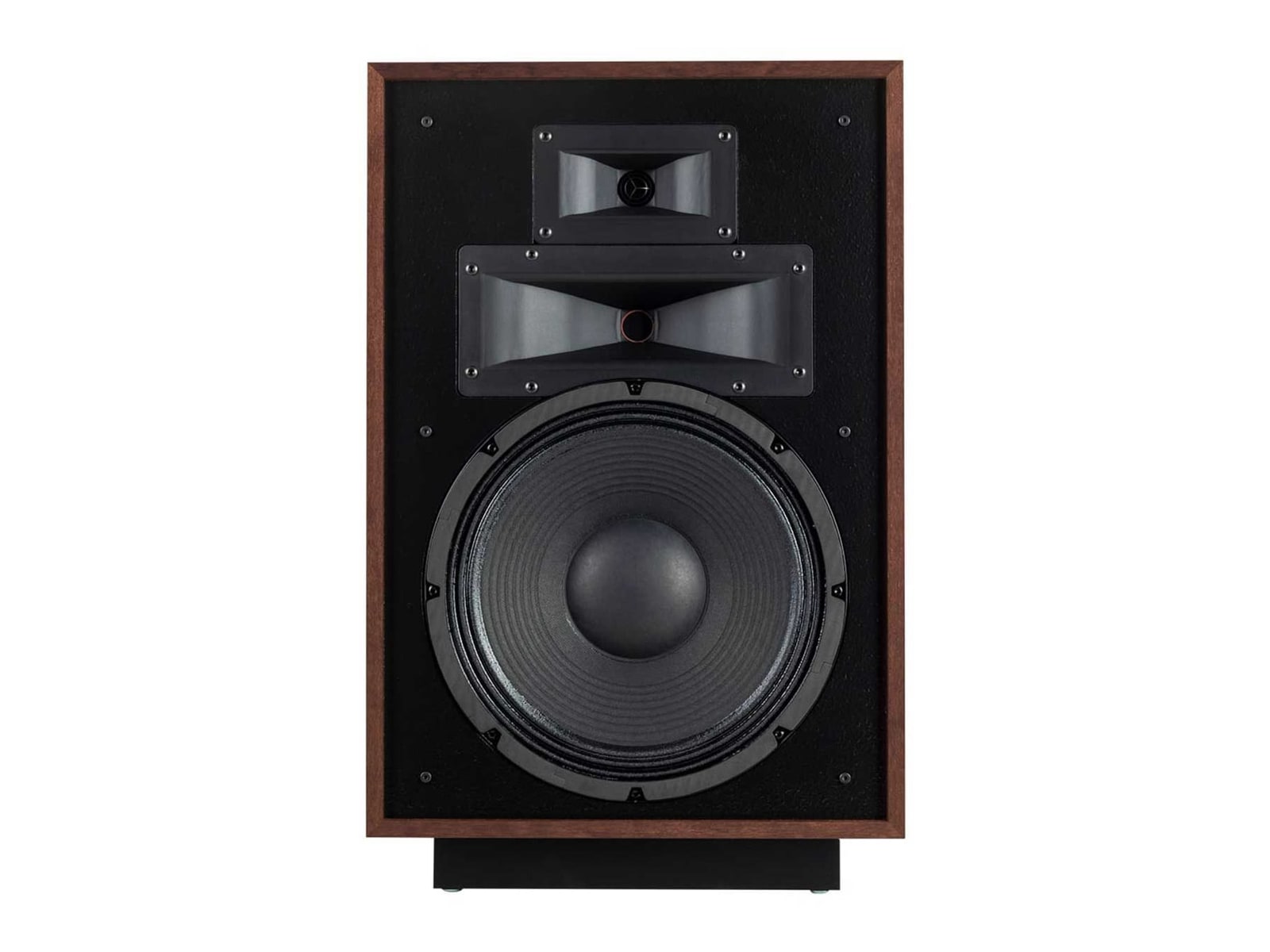 Klipsch - Heritage Series Heresy IV Floorstanding in American Auburn (Each) Speakers - Brown