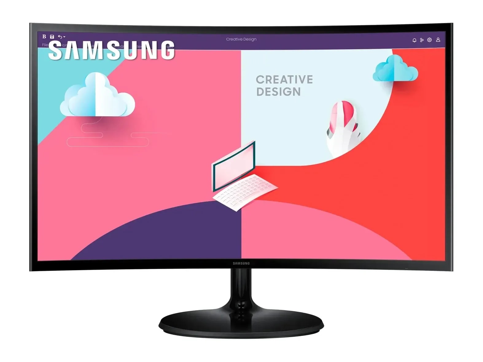 Samsung - 24" Essential Monitor S3 S36C Full HD 75Hz Professional Monitors (EU)