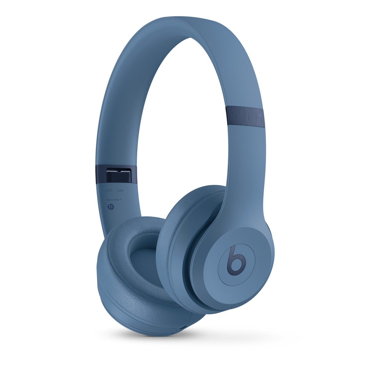 Beats - Solo 4 Bluetooth 5.3, USB-C On-Ear Headphones - Slate Blue