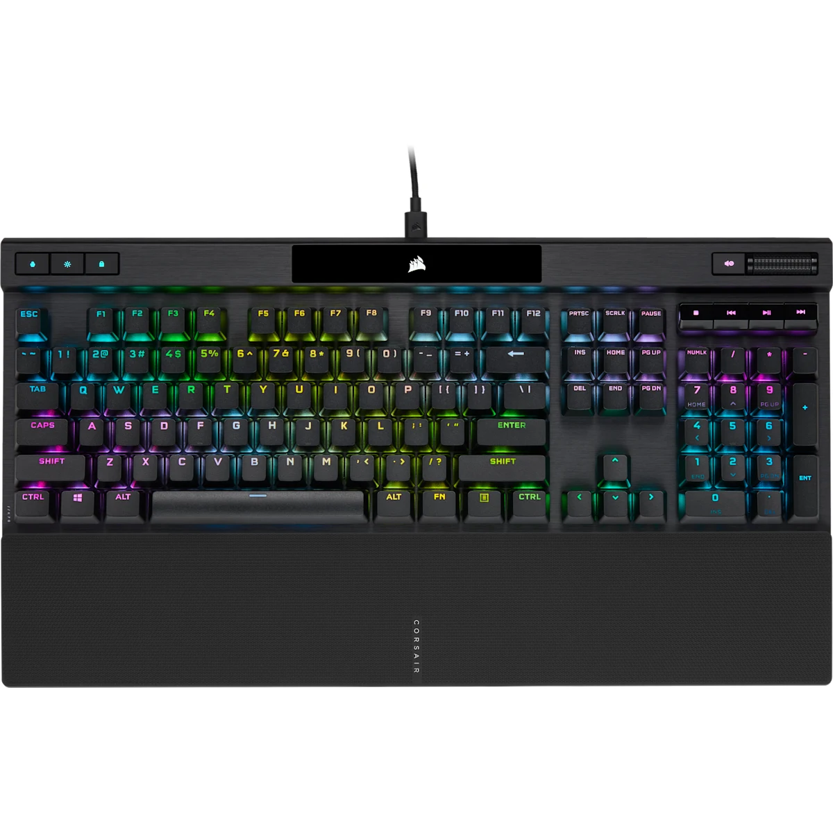 Corsair - K70 RGB PRO USB Wired Mechanical Keyboard (Cherry MX Brown) - Black