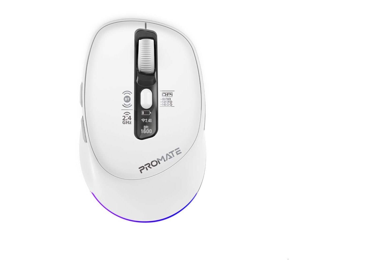 Promate - Blix-3M Mice - White