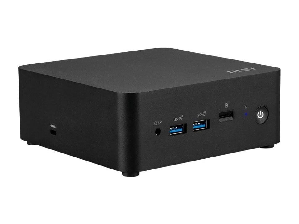 MSI - Cubi NUC AI 1UMG-012US - Intel Core Ultra 5 125H chip - 16GB Memory - 1TB SSD - Black