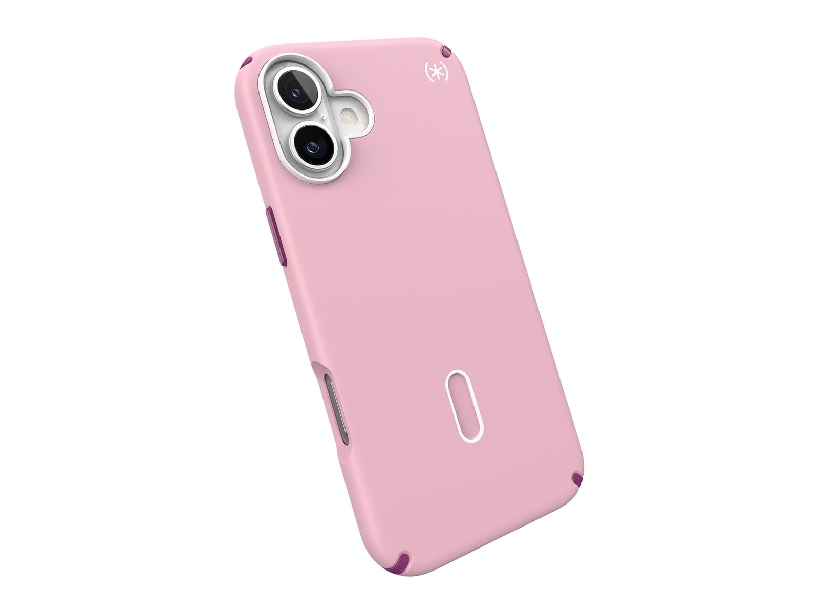 Speck - Presidio2 Pro MagSafe with ClickLock - iPhone 16 Plus - Wednesday Pink/Boysenberry Purple