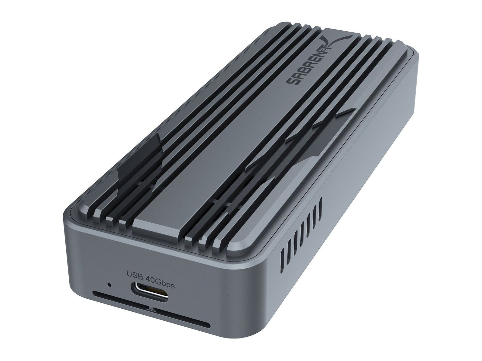Sabrent - USB4 M.2 PCIe NVMe SSD Enclosure Docking Stations