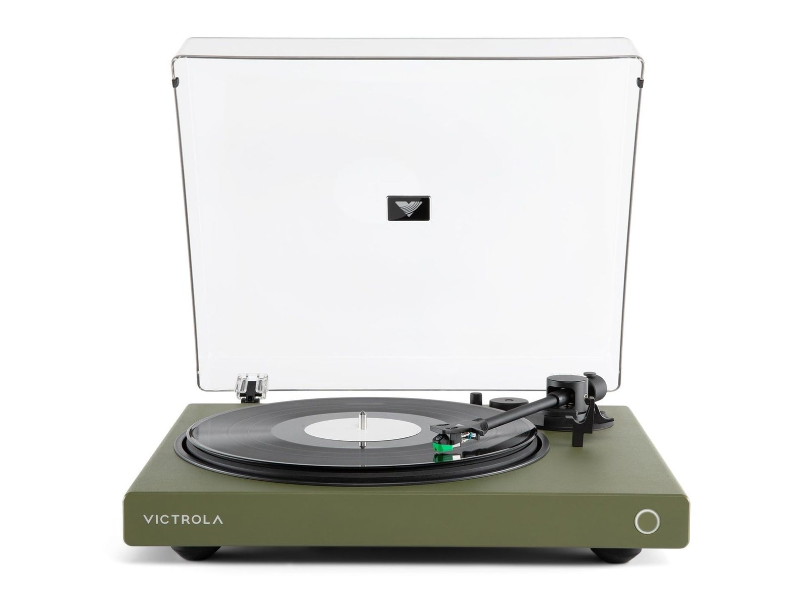 Victrola - Wave Bluetooth Turntables & CD Players - Matte Green