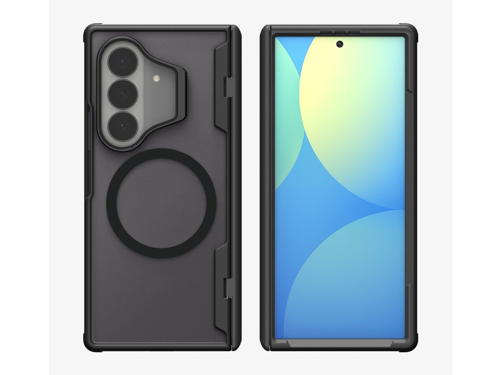 Spigen - Optik Armor Pro (Mag Fit) - Galaxy Z Fold 8 Ultra - Black