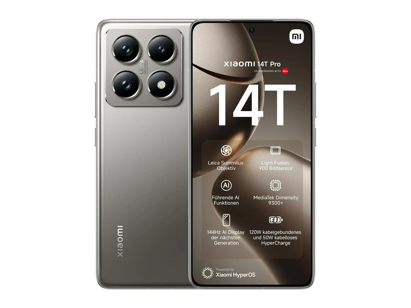 Xiaomi - 14T Pro 512GB - Titan Gray