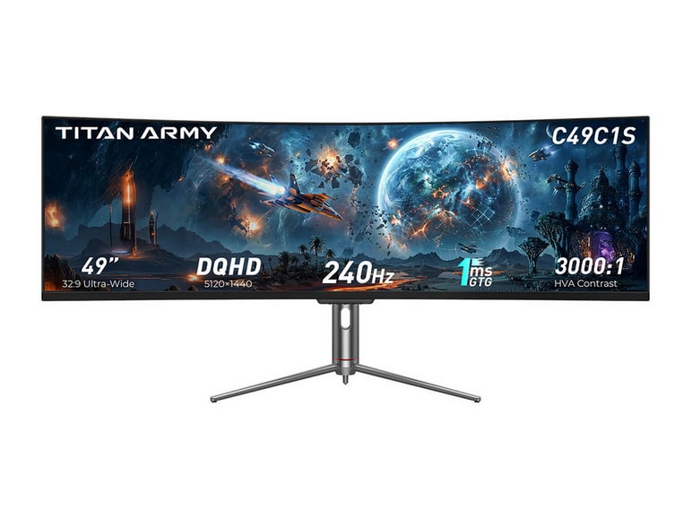 Titan Army - 49" C49C1S DQHD 240Hz Gaming Monitors