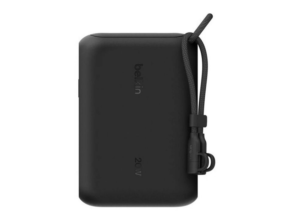 Belkin - BoostCharge Power Bank 10K with Display Black Power Banks