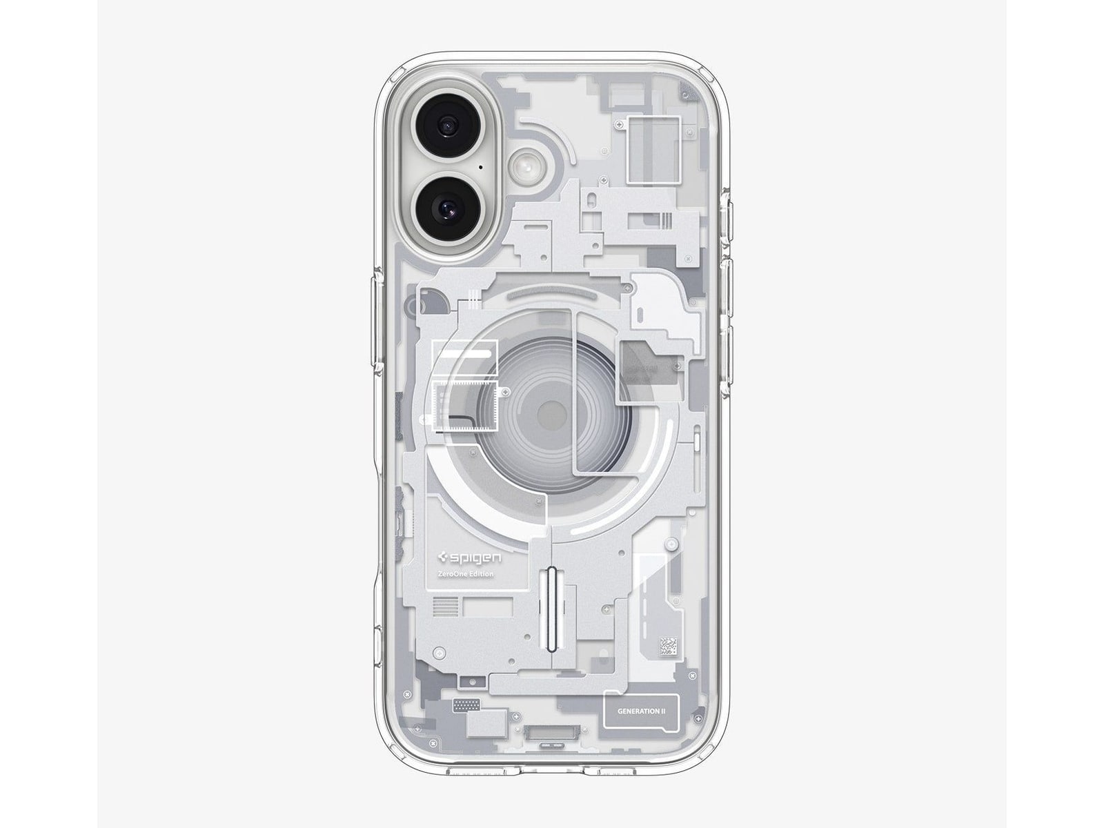 Spigen - Ultra Hybrid Zero One (Mag Fit) - iPhone 17 - Zero One White