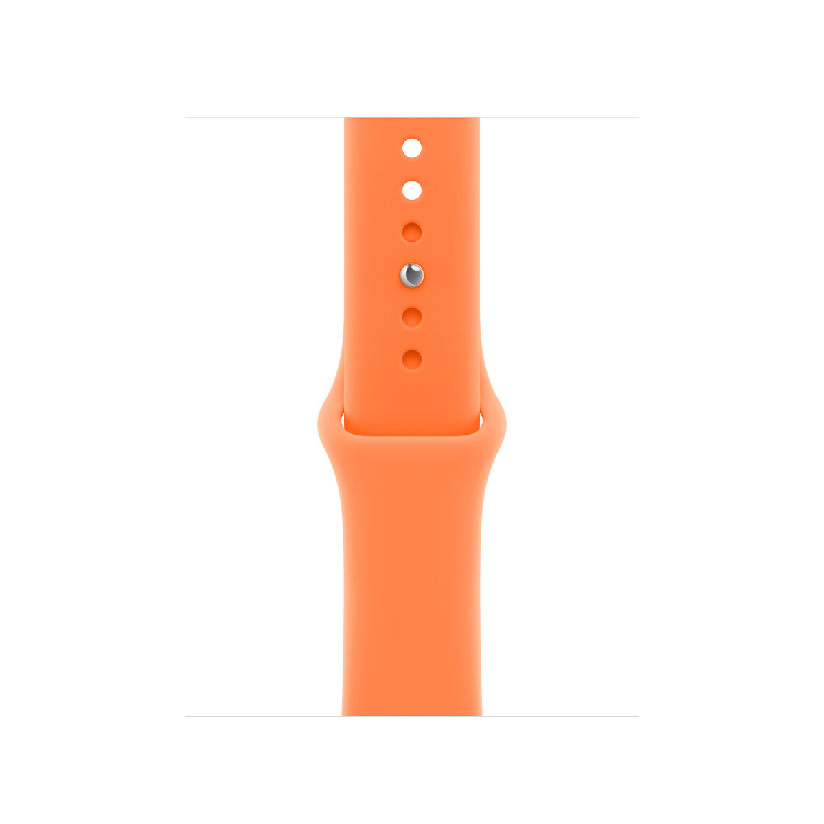Apple - Apple Watch Sport Band - 42mm - Sport Band - M/L - Clementine