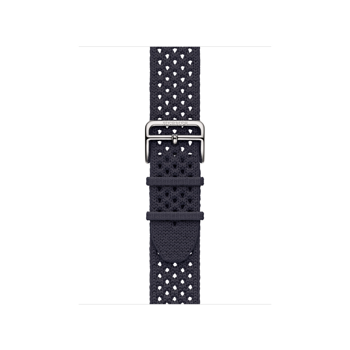 Apple - Apple Watch Hermès Néo Tricot - 42mm - Bleu Nuit