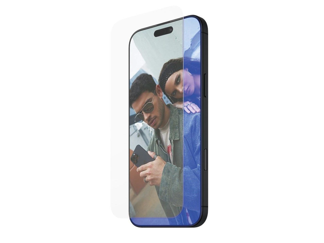 PanzerGlass - SAFE. Anti-Blue Light Screen Protector iPhone 16 Pro Ultra-Wide Fit