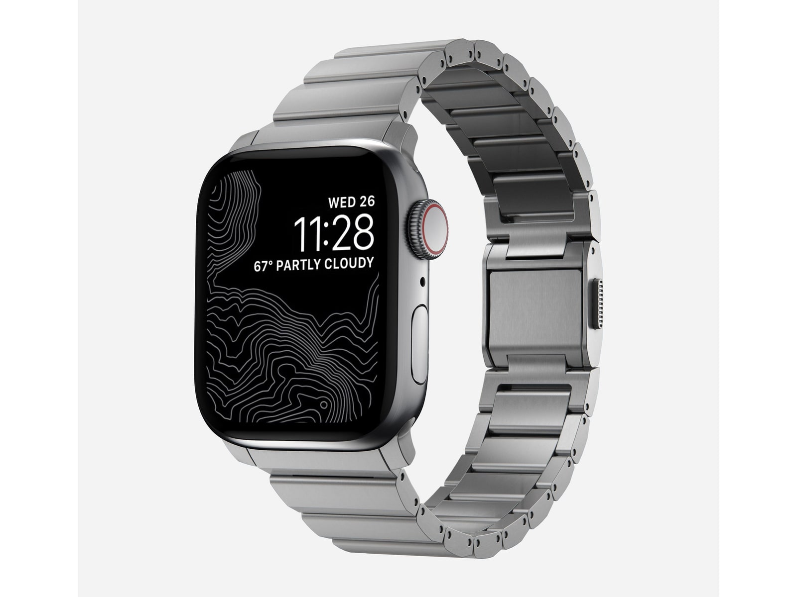Nomad - Titanium Band - 41mm/42mm Watch Bands - Natural Hardware