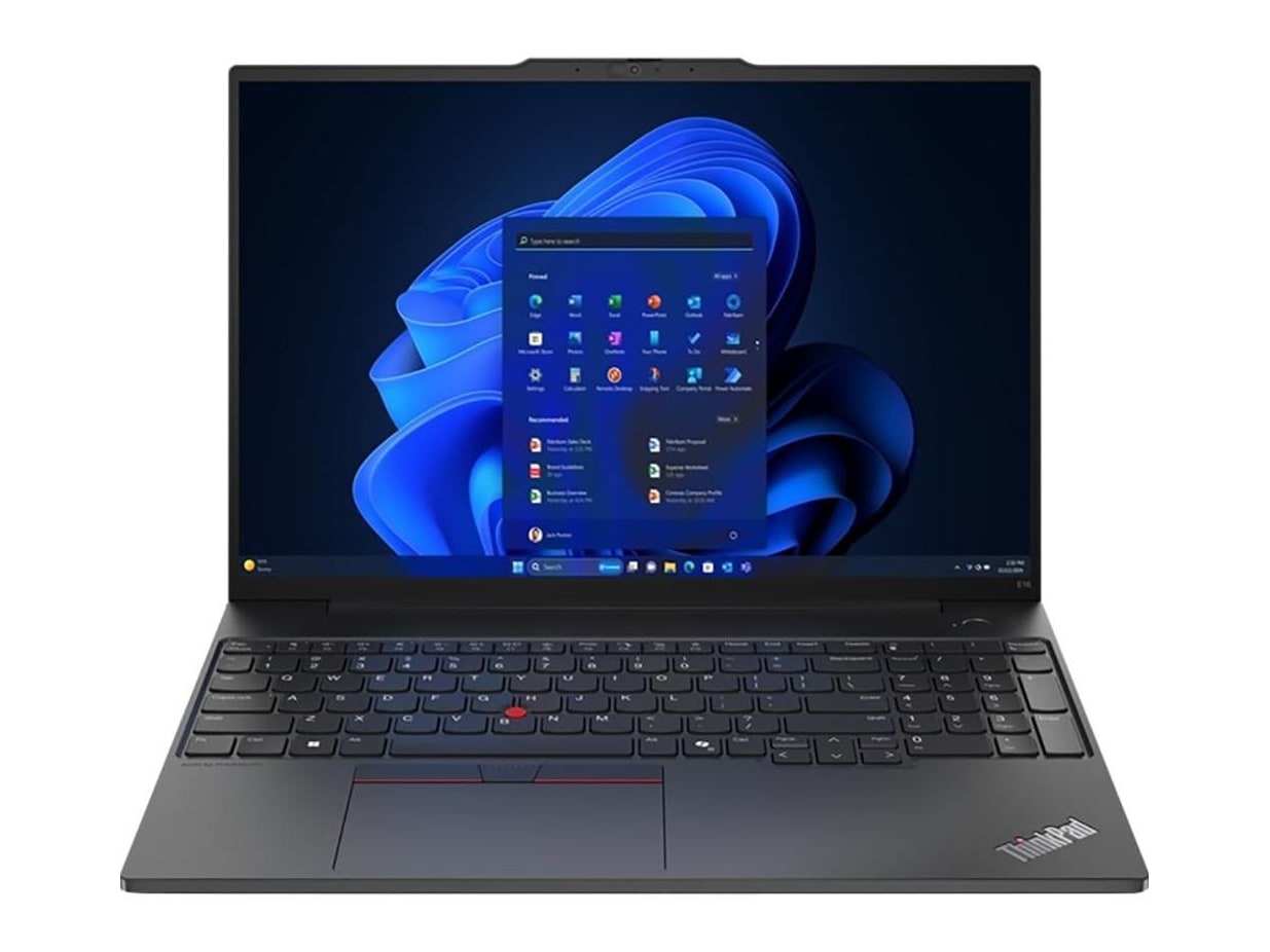 Lenovo - ThinkPad E16 Gen 2 (AMD) 16" - AMD Ryzen 5 PRO 7535U chip - 16GB Memory - 256GB SSD - Black