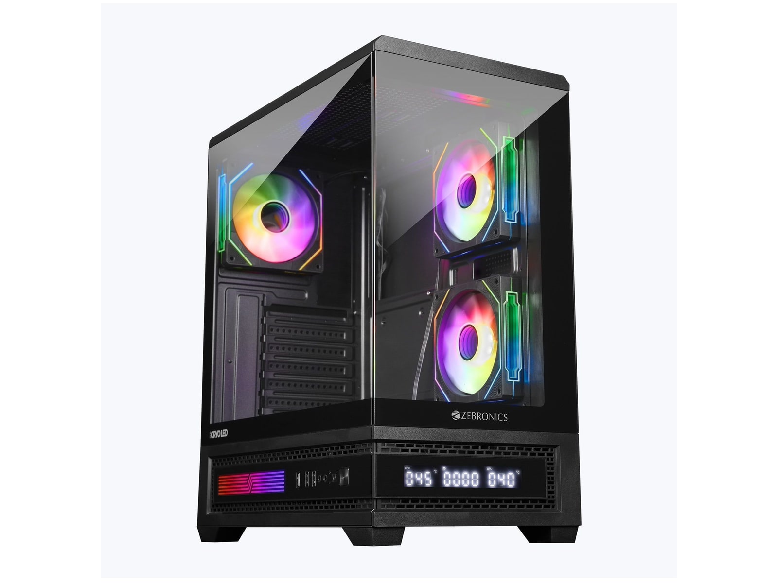 Zebronics - Zeb Cryo LED Computer Cases