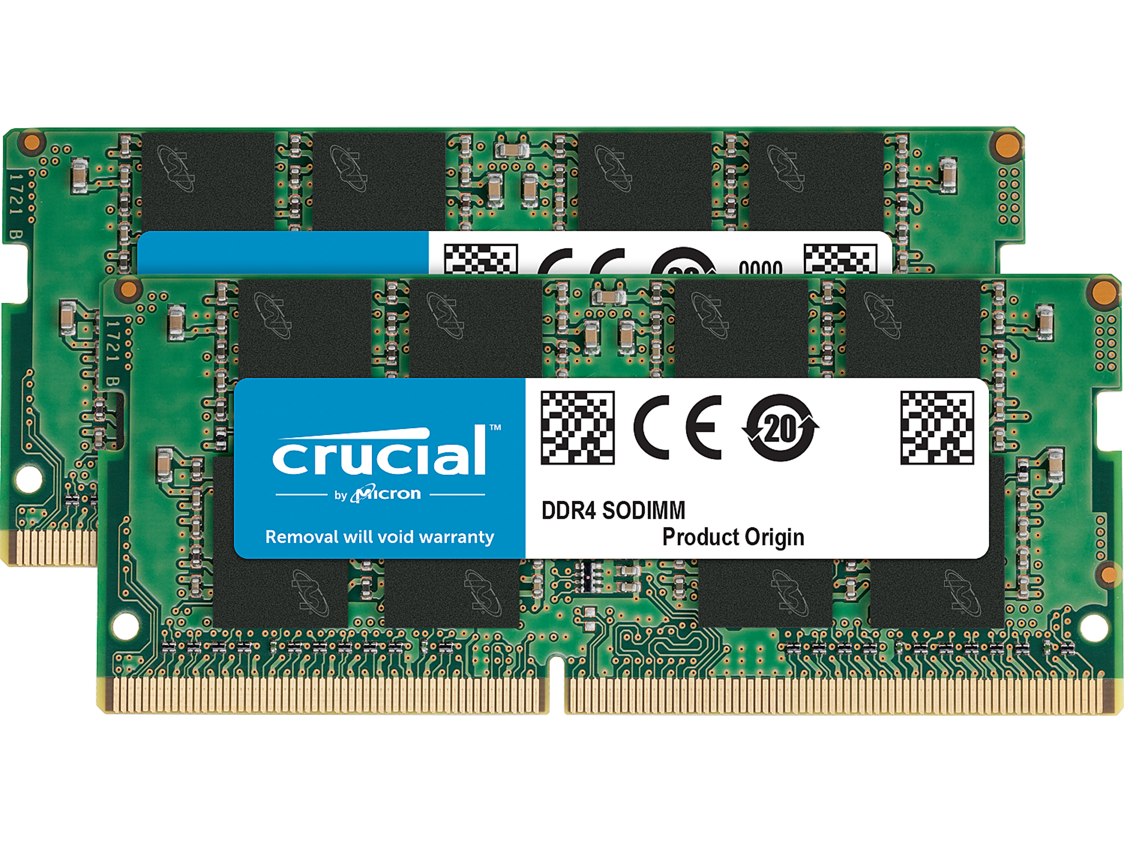 Crucial - CT2K16G4SFD832A 32GB (2 x 16GB) DDR4 3200 CL22 SO-DIMM Memory (RAM)