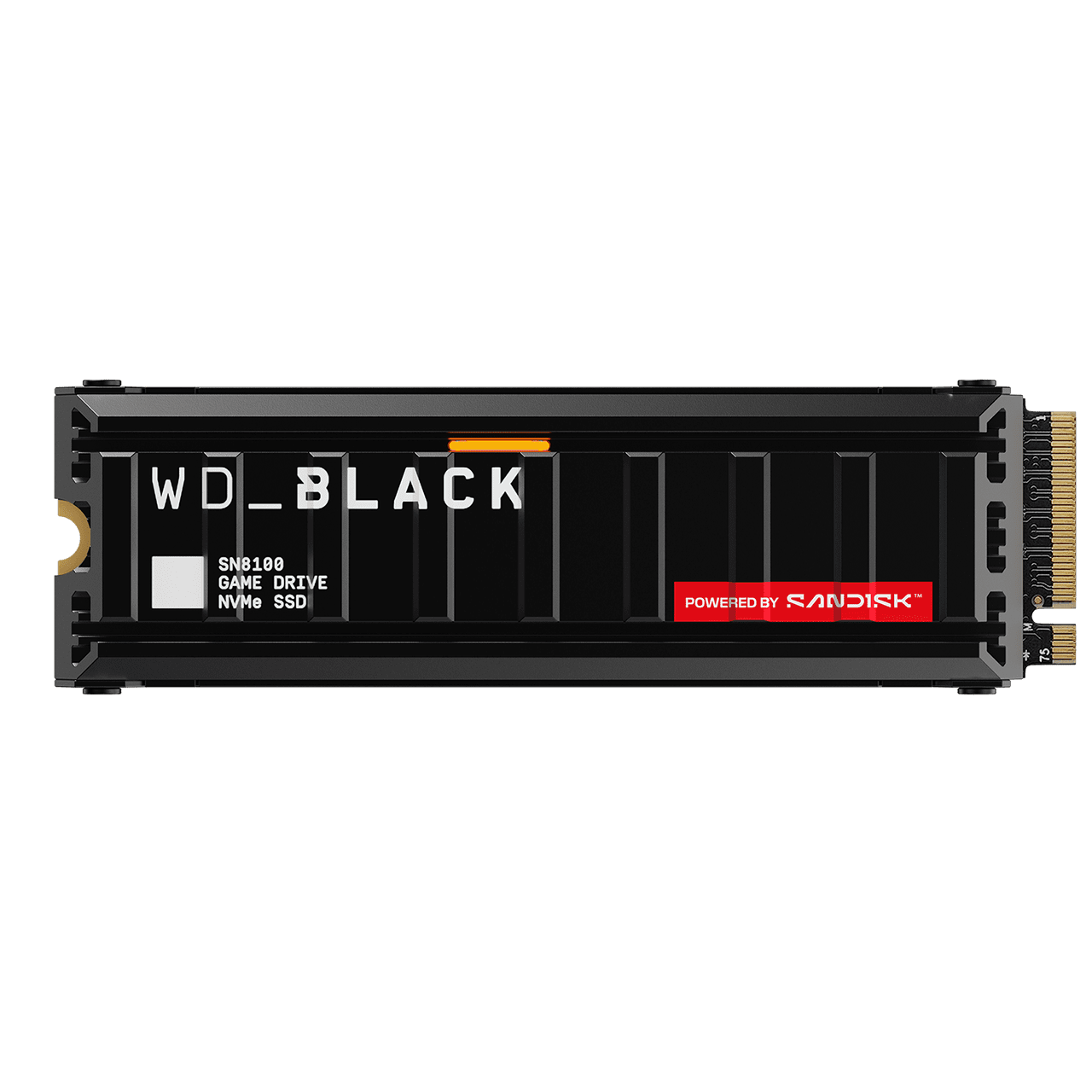 Western Digital - WD_BLACK SN8100 with Heatsink 8TB M.2 SSDs - PCIe 5.0