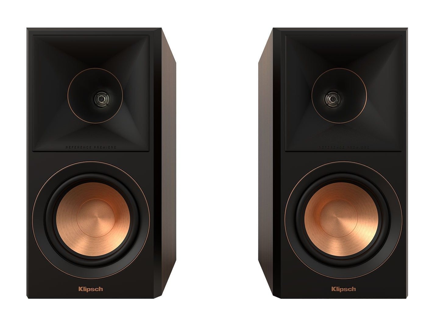 Klipsch - RP-500M II Reference Premiere Walnut Bookshelf Speakers (Pair) Speakers - Brown