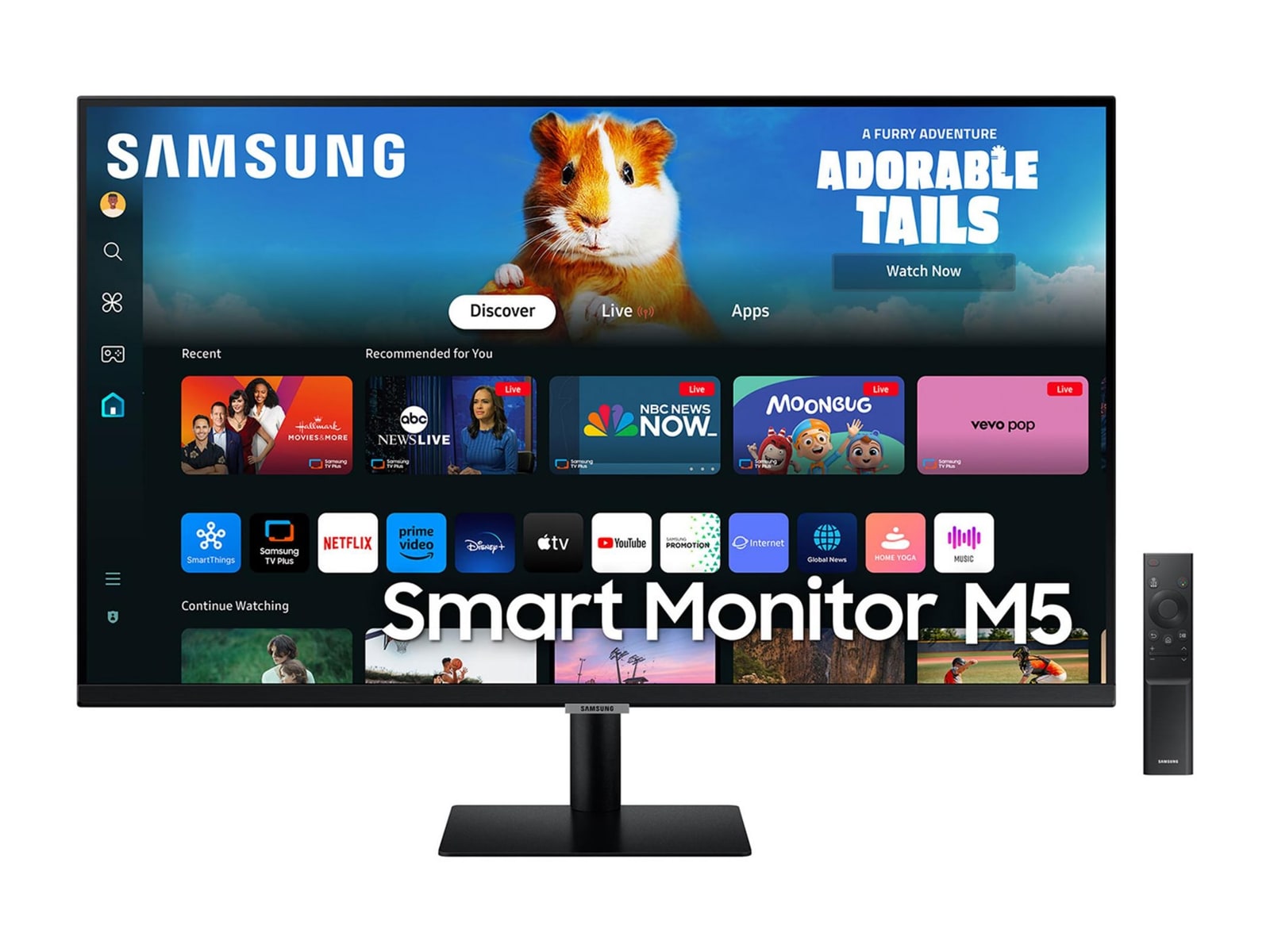 Samsung - 27" Smart Monitor M5 M50D Full HD 60Hz Professional Monitors (EU)