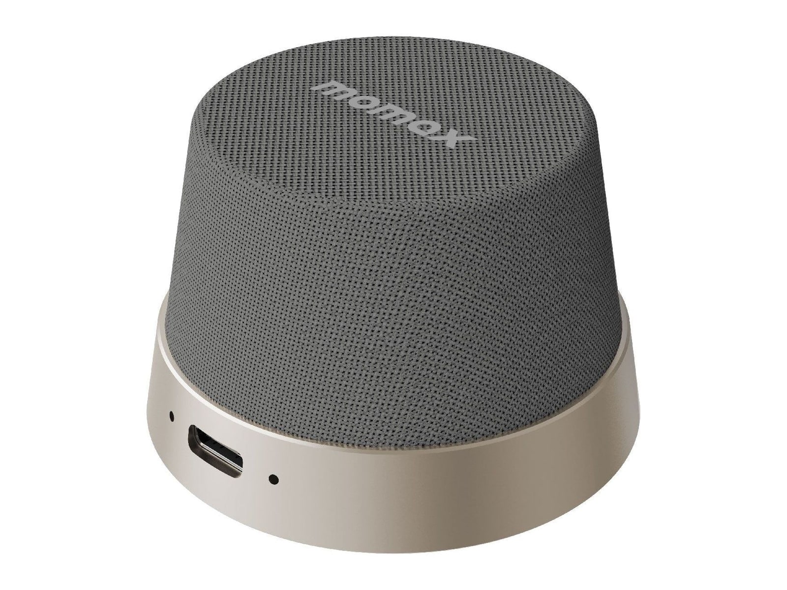 MOMAX - 1-Vibe Go Magnetic Portable True Portable Speakers - Titanium