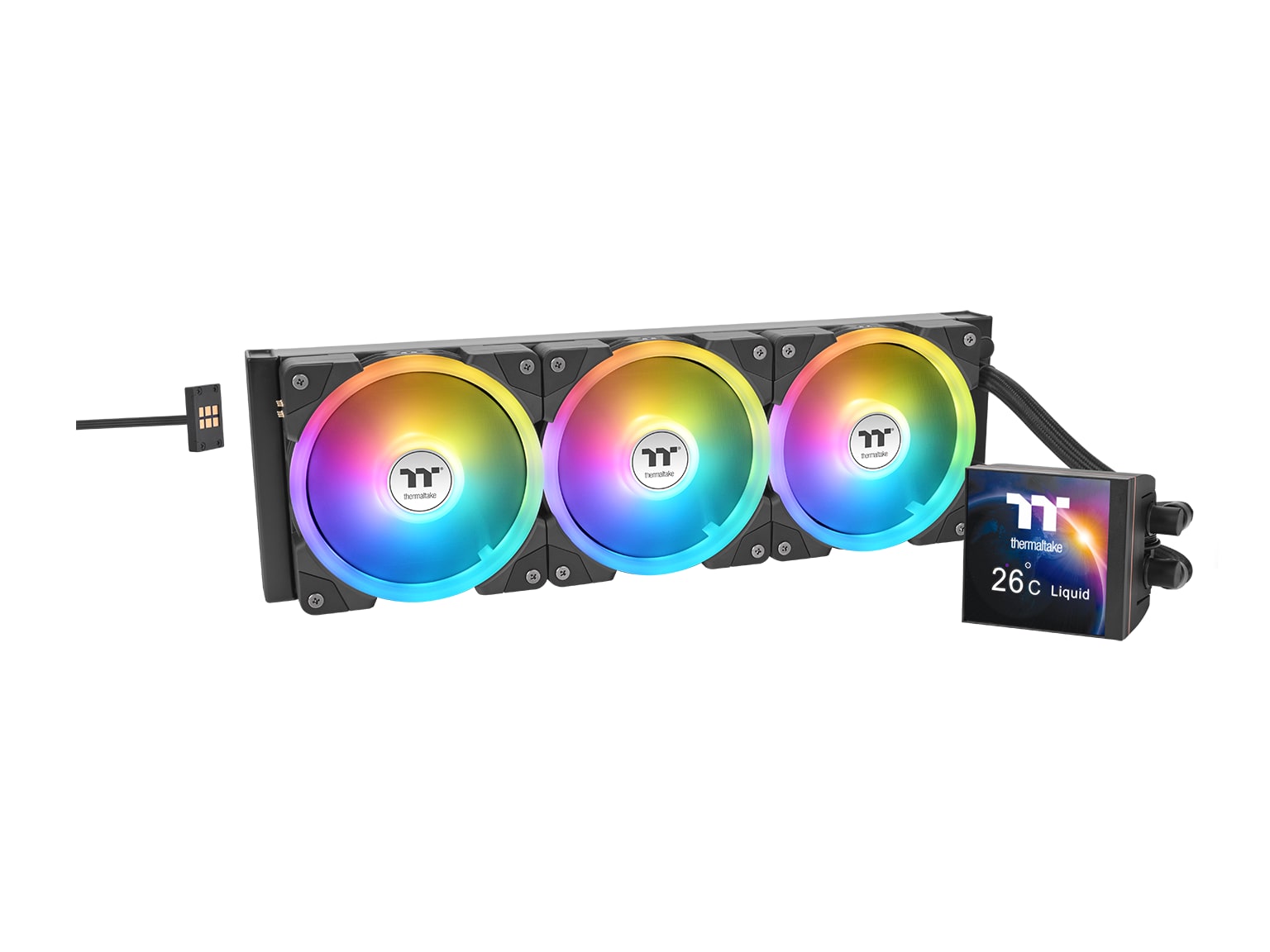 Thermaltake - MAGFloe 420 Ultra Black Cooling Systems