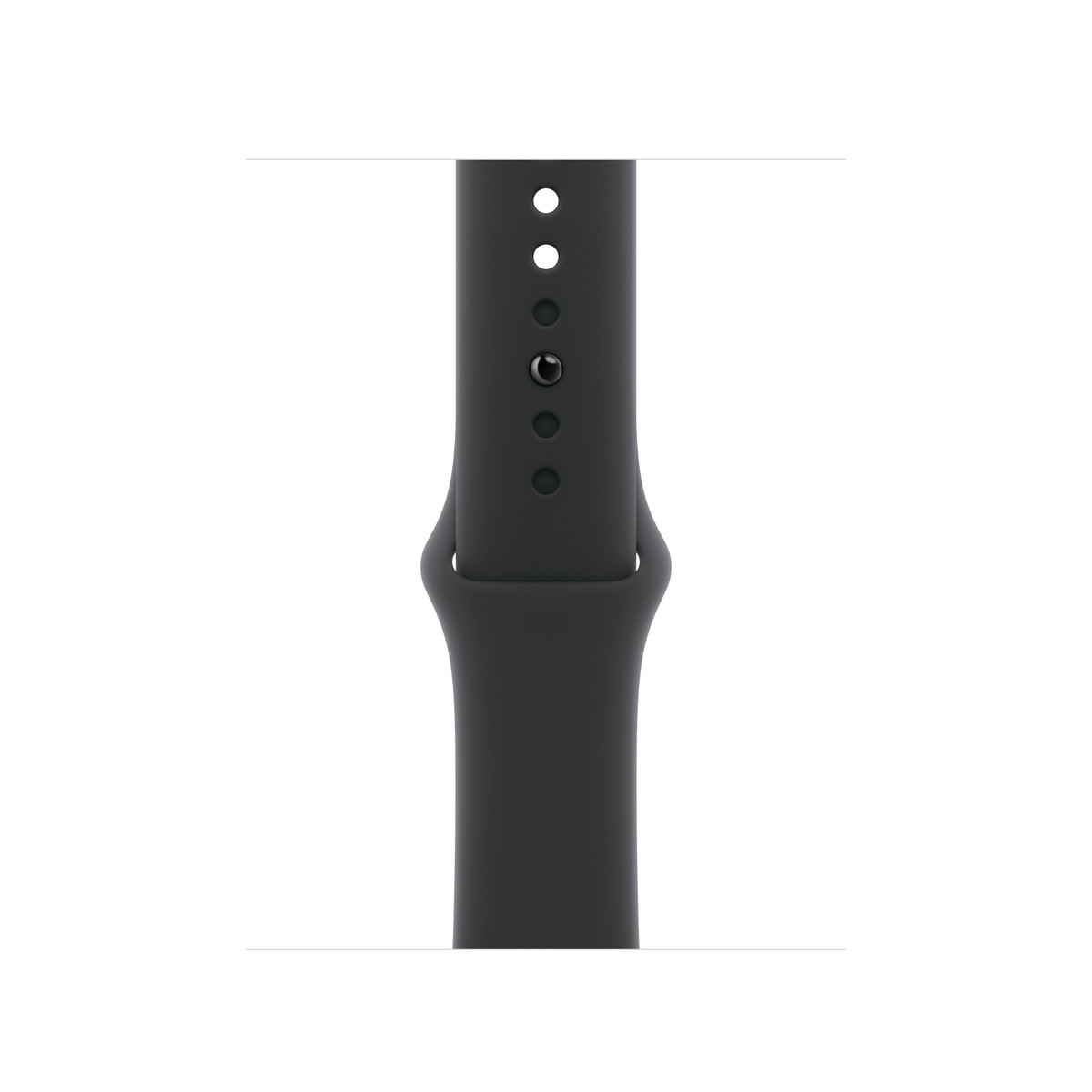 Apple - Watch Sport Band - 40mm - Sport Band - S/M - Black