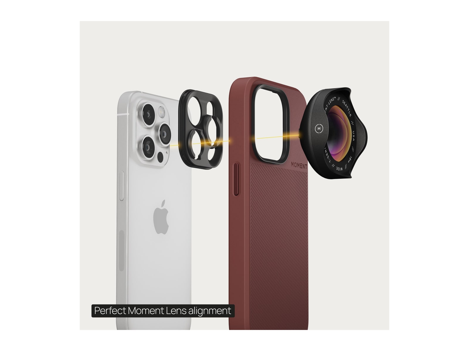 Moment - SmartAlign Drop-In Lens Mount - M-Series / iPhone 16
